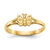 10K Butterfly Size 4 Baby / Childs Ring