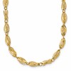 10k Fancy Link 18 inch Necklace