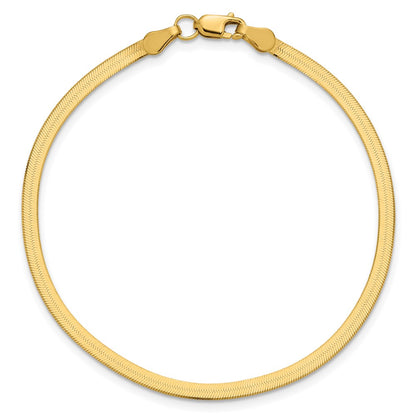 10k 2.5mm Silky Herringbone Chain