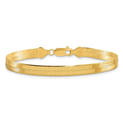 10k 5.5mm Silky Herringbone Chain