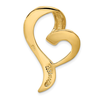 10K Fits up to 8mm Regular/10mm Fancy or Reversible Heart Omega Slide