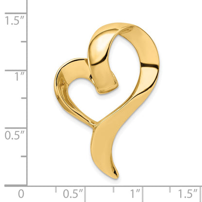 10K Fits up to 8mm Regular/10mm Fancy or Reversible Heart Omega Slide