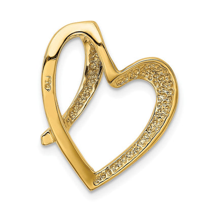 10K Fits up to 4mm Regular/6mm Fancy or Reversible Heart Omega Slide