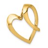 10K Fits up to 4mm Regular/6mm Fancy or Reversible Heart Omega Slide