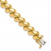 10k 10mm Polished San Marco Link 8 inch Bracelet