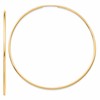 10k Polished Endless Tube Hoop Earrings