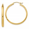 10k Polished Hoop Earring