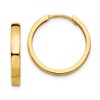 10k Hinged Hoop Earrings