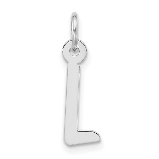 10kw Large Slanted Block Initial L Charm