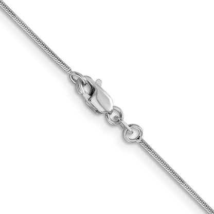 10k WG .9mm Round Snake Chain