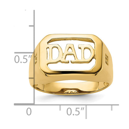 IB Goodman 10k Holds 2-1.3mm Diamonds and Octagon Onyx DAD Ring Mounting