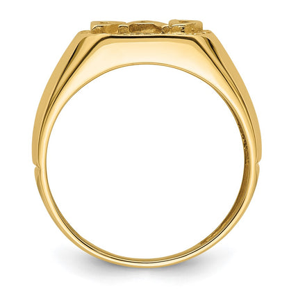 IB Goodman 10k Mens Holds 2-1.0mm Diamonds DAD Ring Mounting