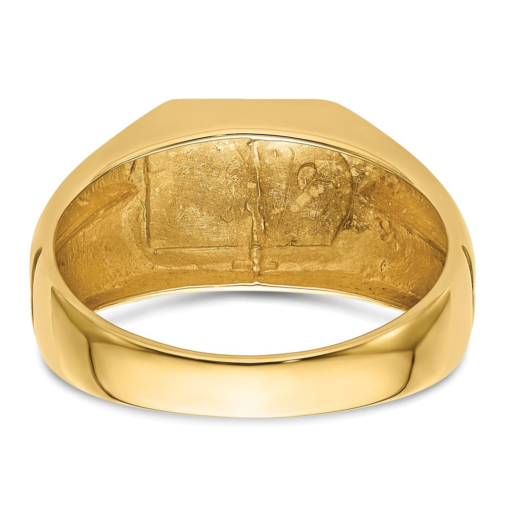 IB Goodman 10k Mens Holds 2-1.0mm Diamonds DAD Ring Mounting