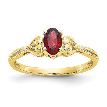 January Birthstone Rings;
