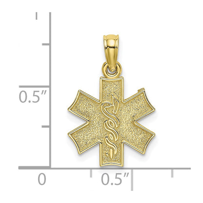 10K Medical Symbol Pendant