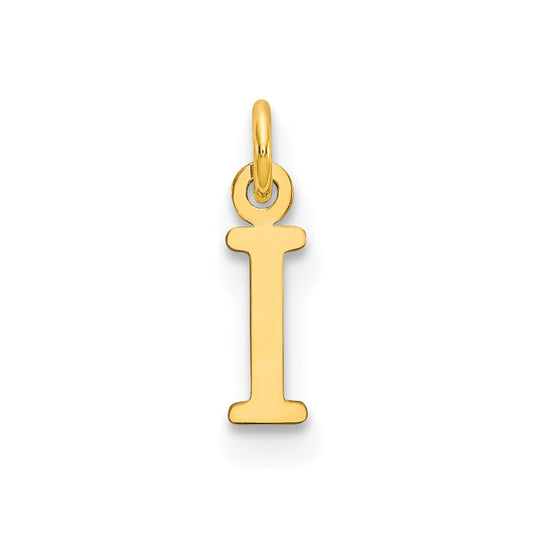 10ky Cutout Letter I Initial Charm