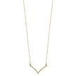 10k V Necklace