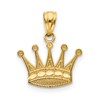 10k Crown Pendant