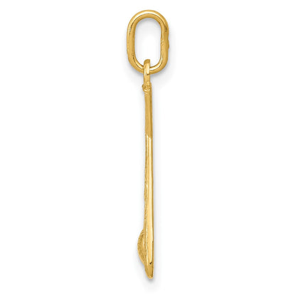 10k Diamond-cut Baseball Bats and Ball Pendant