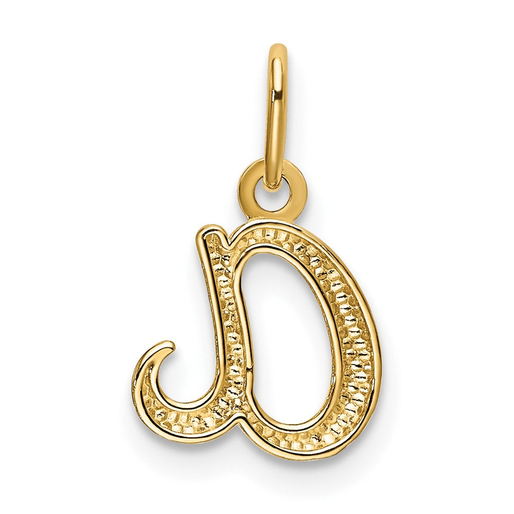 10k Lower Case Letter a Initial Charm