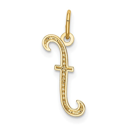 10k Lower Case Letter F Initial Charm