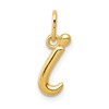 10k Lower Case Letter i Initial Charm