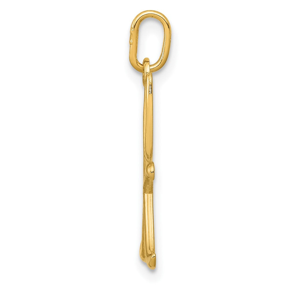 10k Lower Case Letter k Initial Charm