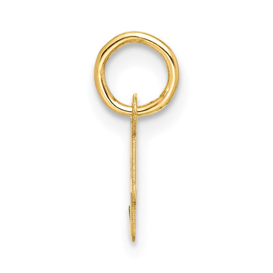 10k Small Script Initial A Charm