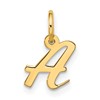 10k Small Script Initial A Charm