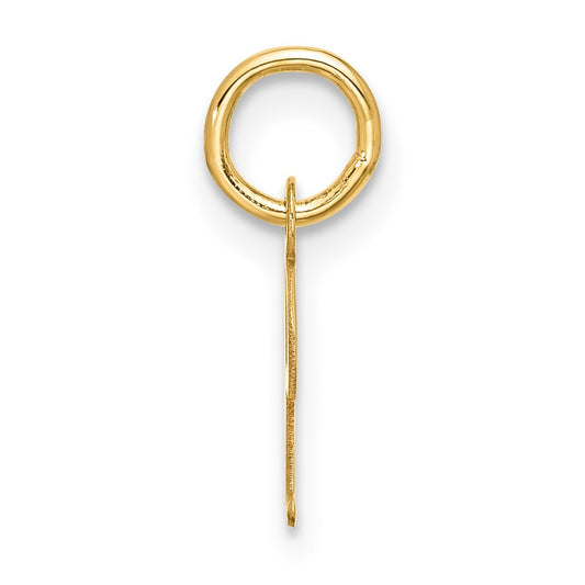 10k Small Script Initial I Charm