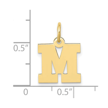 10k Small Block Initial M Charm