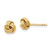 10K Love Knot Post Earring