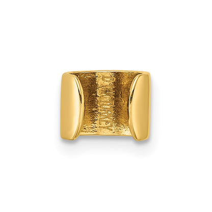 10k Polished Single Ear Cuff