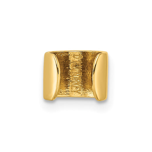 10k Polished Single Ear Cuff