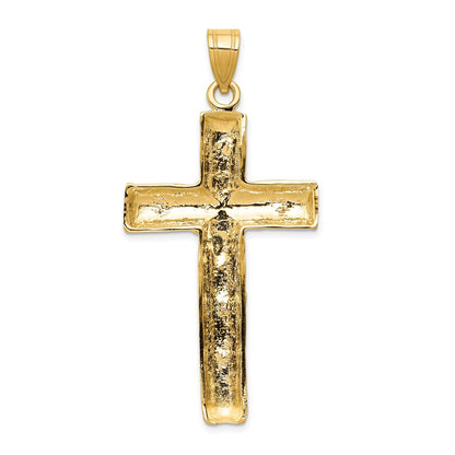 10k Large Crucifix Pendant