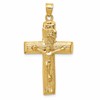 10k Tree Cross Crucifix Charm