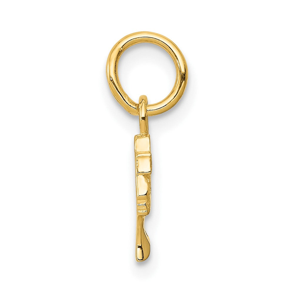 10k Mini Nefertiti Charm