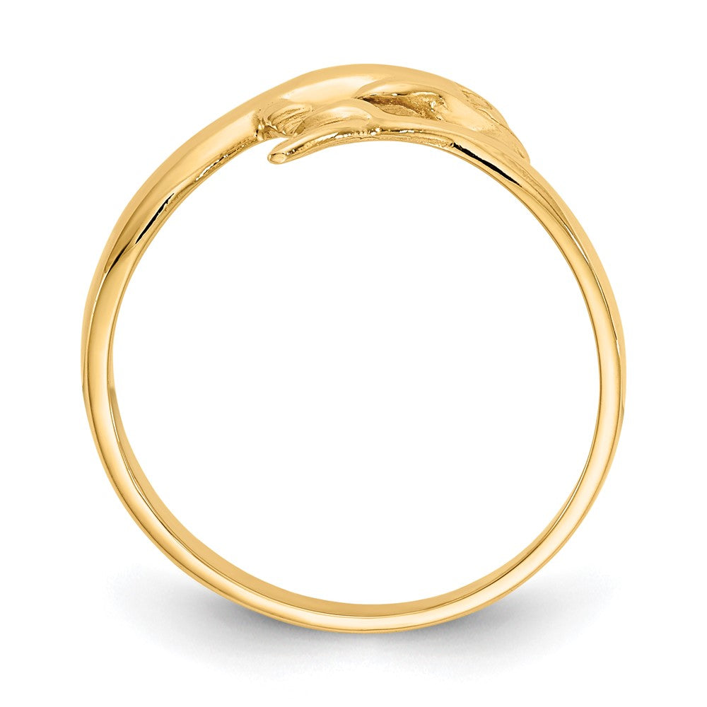 10k Dolphin Bypass Ring