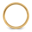 10k Yellow Gold 5mm Standard Weight Comfort Fit Wedding Band Size 5