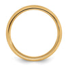 10k Yellow Gold 5mm Standard Weight Comfort Fit Wedding Band Size 5
