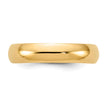10k Yellow Gold 5mm Standard Weight Comfort Fit Wedding Band Size 5