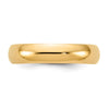 10k Yellow Gold 5mm Standard Weight Comfort Fit Wedding Band Size 5