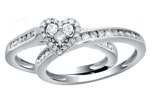 14K  0.25CT  DIAMOND  RING