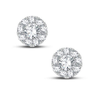 14K 0.50ct Diamond Earring