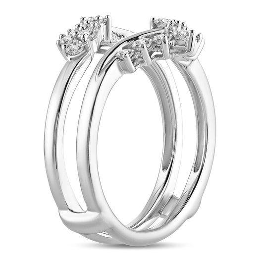14K  0.66 CT Diamond Ring Guard