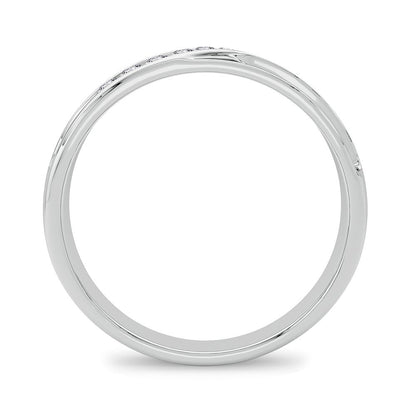 14K 0.15CT Diamonf Band