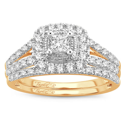 14K 1.00CT Diamond BRIDAL RING