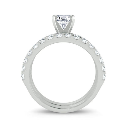 14K 1.00ct Diamond Mounting Ring