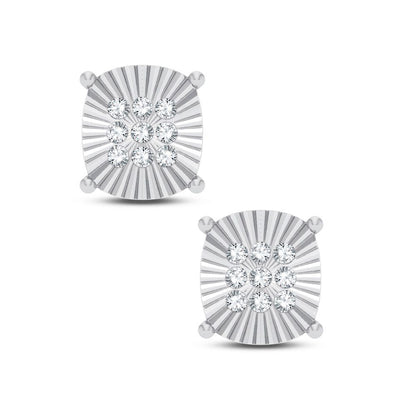 14K 0.10CT DIAMOND EARRING