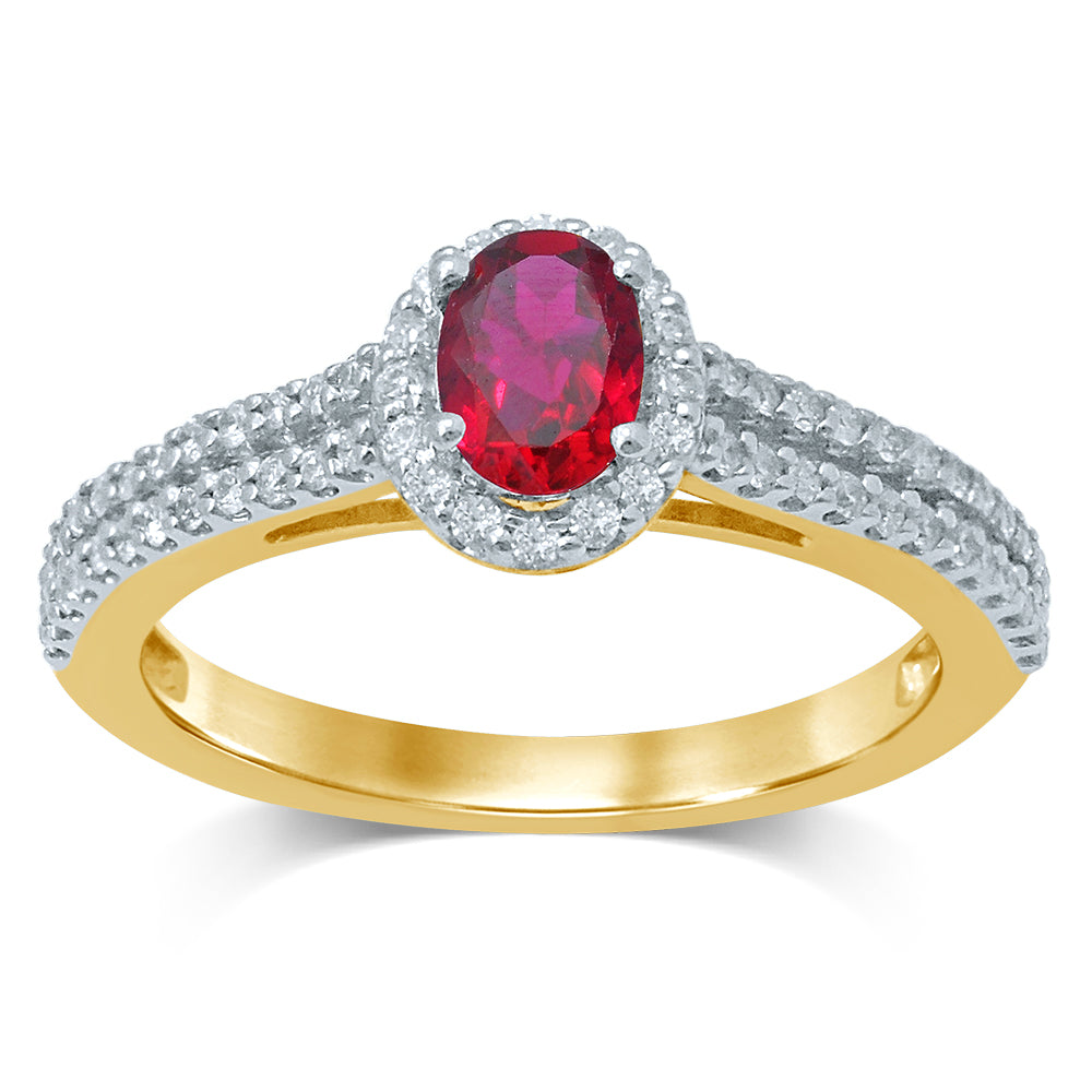 14K 0.33CT Diamond RING